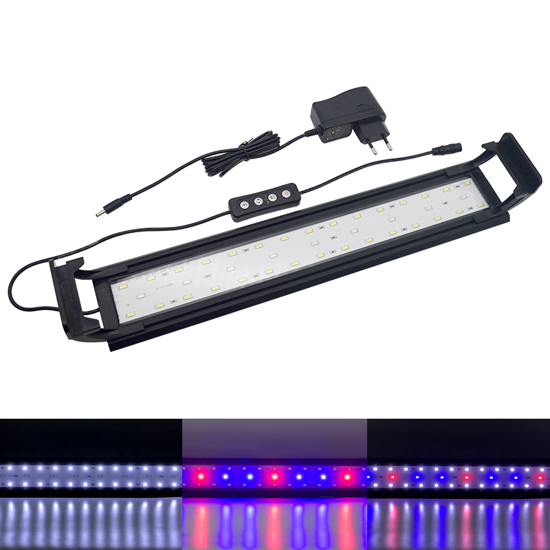 Aquarium Plant Growing - Luz led para aquário, 16-64cm, lâmpada