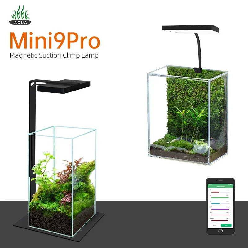 Aquarium Plant Growing - Luminária LED WEEK AQUA Mag Pro