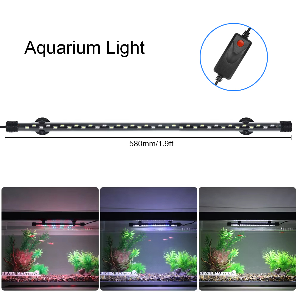 Aquarium Plant Growing - 58cm luz de aquário led planta
