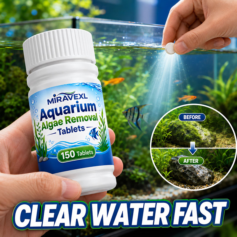 Aquarium Plant Growing - MIRAVEXL 150 Comprimidos para Remoção de