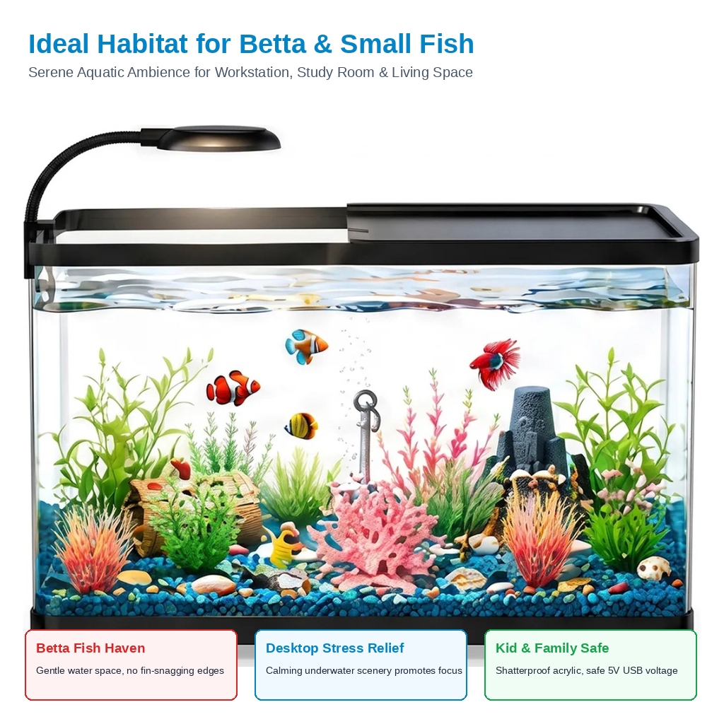 Kit Inicial de Aquário de Mesa - Planted Aquarium Starter Kit avaliação e preço