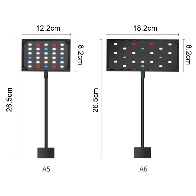 Aquário usb led luz espectro c - Aquarium Plant Growing avaliação e preço