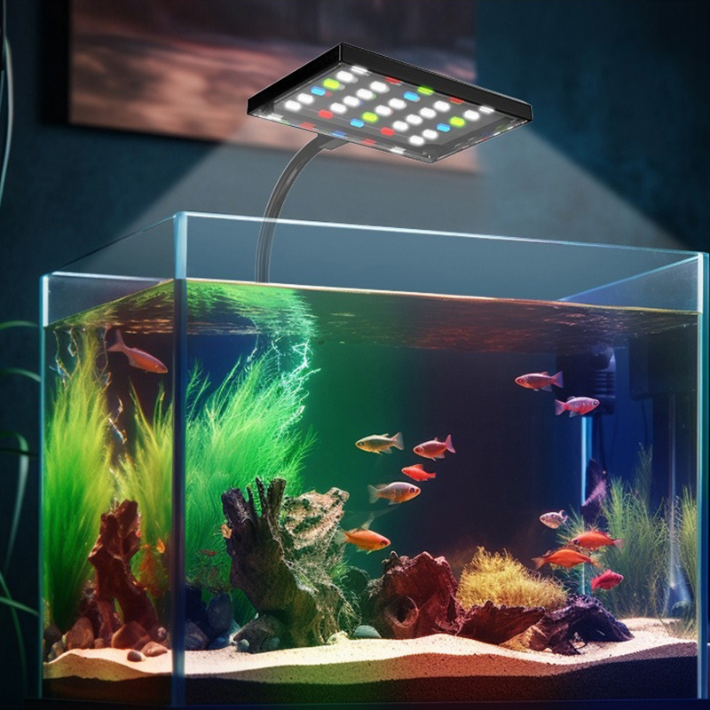 Aquário usb led luz espectro c - Aquarium Plant Growing avaliação e preço